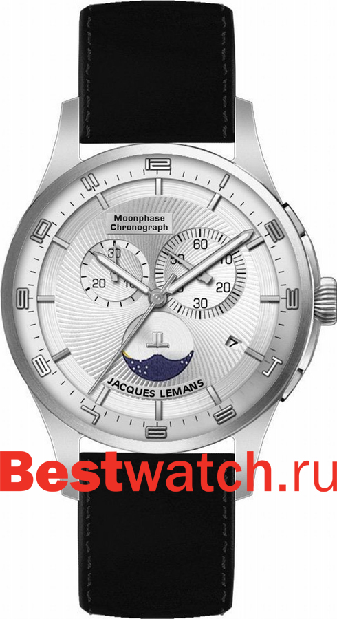 Часы Jacques Lemans Moonphase 1-1447B